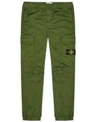 Stone Island - Tapered-Leg Cargo Trousers - Lyst