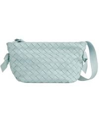 Bottega Veneta - Tie Intrecciato Snap-Locked Shoulder Bag - Lyst