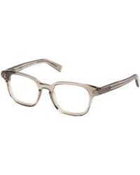 ZEGNA - Rectangle Frame Glasses - Lyst