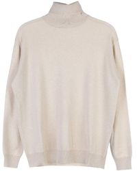 Brunello Cucinelli - Long-Sleeved Sweater - Lyst