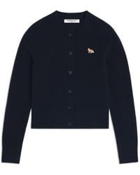 Maison Kitsuné - Maison Kitsuné Baby Fox Fitted Cardigan - Lyst