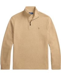 Polo Ralph Lauren - Quarterzip Longsleeve Top - Lyst