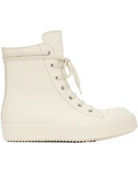 Rick Owens - Front Strapped High Upper Board Shoes - Lyst