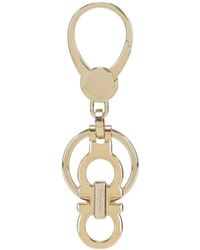 Ferragamo - Logo Keychain - Lyst