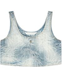 Palm Angels - Sleeveless Tops - Lyst