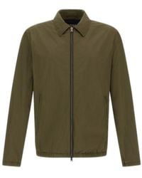 Herno - Classic-Collar Shirt Jacket - Lyst
