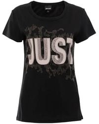 Just Cavalli - Short-Sleeved T-Shirt - Lyst
