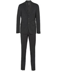 Prada - Single Breasted Tailored Two-Piece Suit - Lyst