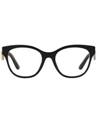 Dolce & Gabbana - Eyewear Round Frame Glasses - Lyst
