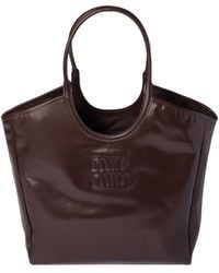 Miu Miu - Ivy Leather Bag - Lyst