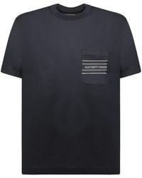 Emporio Armani - Crewneck Short-Sleeved T-Shirt - Lyst