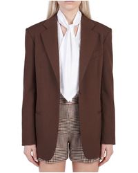 FEDERICA TOSI - Single-Breasted Blazer - Lyst