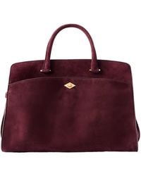 Metier - Private Eye Medium Suede Tote - Lyst