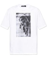 Versace - Medusa-Print T-Shirt - Lyst