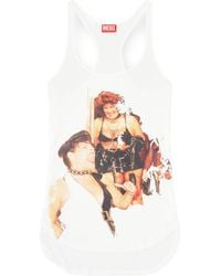 DIESEL - X Tom Of Finland Foundation T-Shanry Tank Top - Lyst