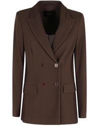 Seventy - Double-Breasted Tailored Blazer - Lyst