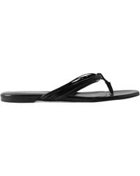 Proenza Schouler - Leather Flip-Flops - Lyst