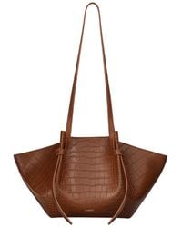 Yuzefi - Mochi Croc-Effect Leather Tote Bag - Lyst
