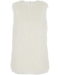 Loulou de Saison - Yasmin Fringe Crewneck Top - Lyst