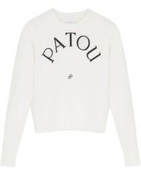 Patou - Wool Blend Jumper - Lyst