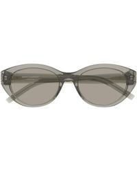 Saint Laurent - Eyewear Cat-Eye Frame Sunglasses - Lyst