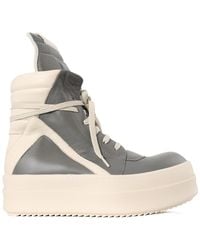 Rick Owens - Lace-Up High-Top Casual Shoes - Lyst