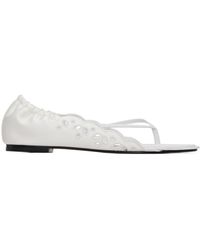 Jacquemus - Open-Toe Flat Sandals - Lyst