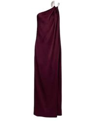 Stella McCartney - One-Shoulder Satin Gown - Lyst
