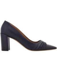 Ferragamo - Gancini Ornament Pump With Bock Heel - Lyst