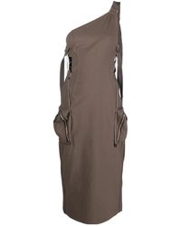 Jacquemus - Zip-Detail Midi Dress - Lyst