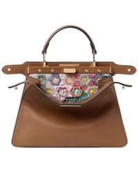 Fendi - Peekaboo Iseeu Small Tote Bag - Lyst