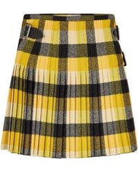 Vivienne Westwood - Viv Check Mini Skirt - Lyst
