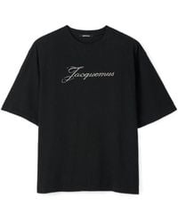 Jacquemus - Logo Printed Crewneck T-Shirt - Lyst