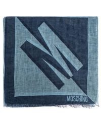 Moschino - Logo Printed Scarf - Lyst