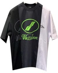 we11done - Logo-Print Cotton T-Shirt - Lyst
