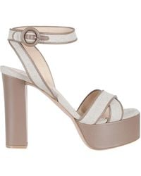 Roberto Festa - Luanda Platform Heeled Sandals - Lyst