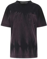 Alexander Wang - Tie-Dye Crewneck T-Shirt - Lyst
