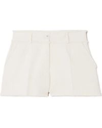 Dolce & Gabbana - Frayed Detailing Tailored Shorts - Lyst
