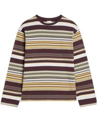 Dries Van Noten - Long Sleeved Striped T-Shirt - Lyst