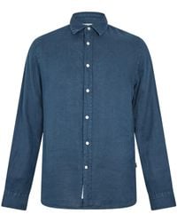 Woolrich - Wool Linen Shirt Sn99 - Lyst