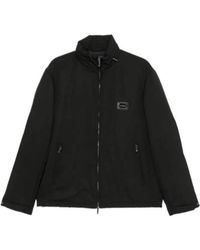 Emporio Armani - Long-Sleeve Zip-Up Jacket - Lyst