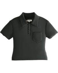 MM6 by Maison Margiela - Padded Polo Top - Lyst
