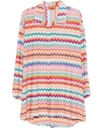 Missoni - Chevron-Patterned Shirt - Lyst