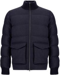 Herno - Long-Sleeved Down Jacket - Lyst