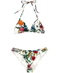 Gucci - Printed Sparkling Bikini Set - Lyst