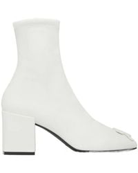 Courreges - Courrèges Reedition Ac Side Zipped Ankle Boots - Lyst