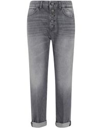 Dondup - Koons Loose-Fit Button-Fly Jeans - Lyst