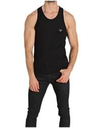 Emporio Armani - Eagle Label Patch Vest - Lyst