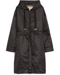 Max Mara - Belted Drawstring Coat - Lyst