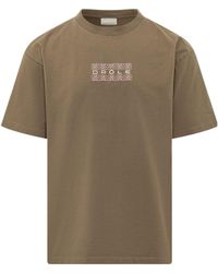 Drole de Monsieur - Drôle De Monsieur Ornements Logo T-Shirt - Lyst